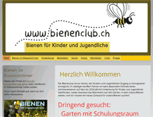 Tablet Screenshot of bienenclub.ch